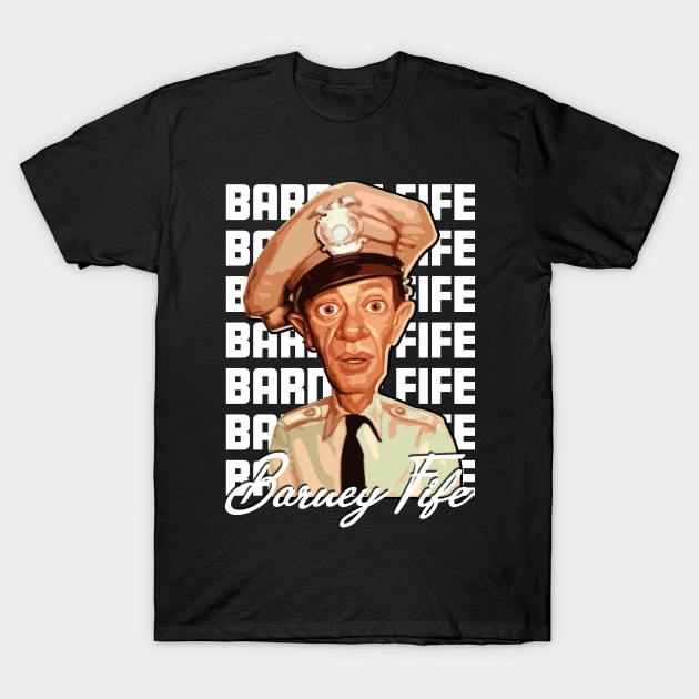 Barney's Hilarious Antics The Barney Fife Comedy Central Shirt T-Shirt by Zombie Girlshop